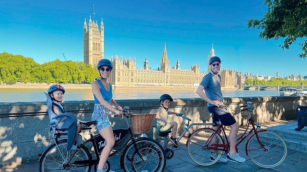 Private Family Bike Tour of London